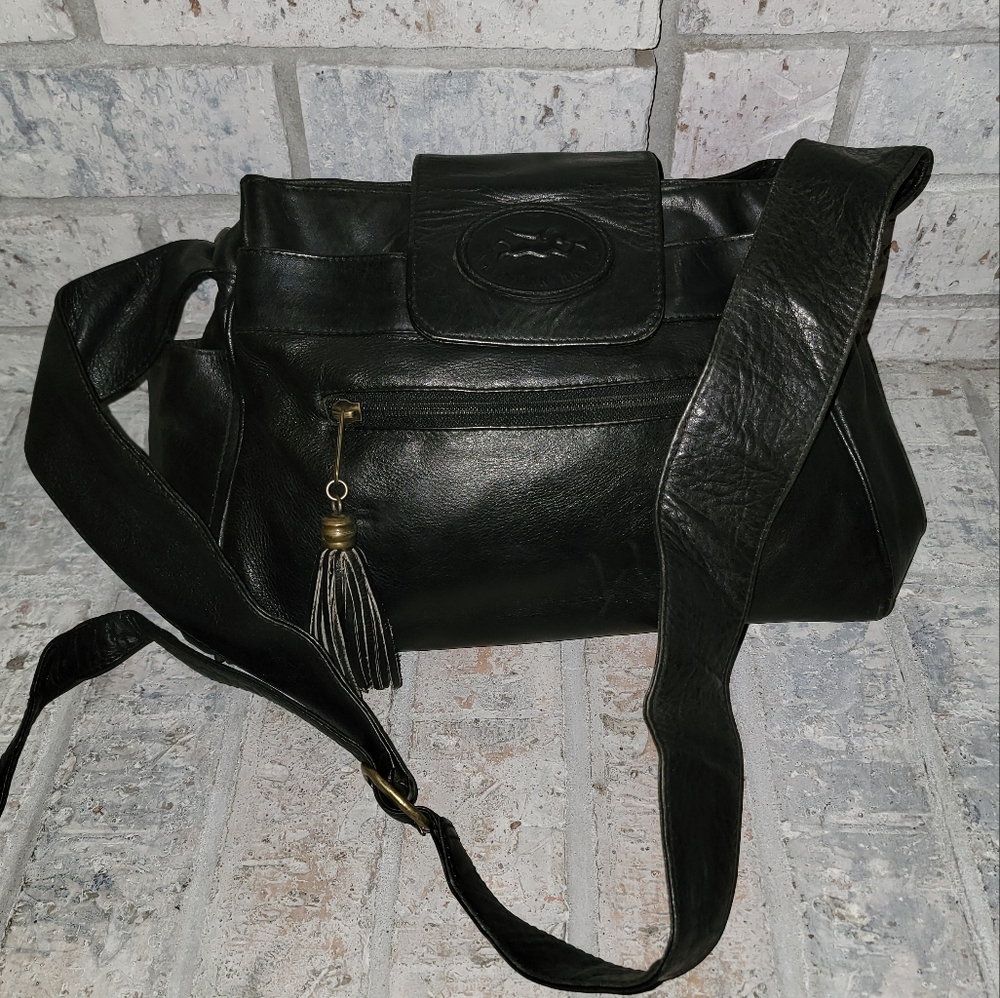 American Angel leather purse